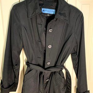 Black Trench Coat Jacket